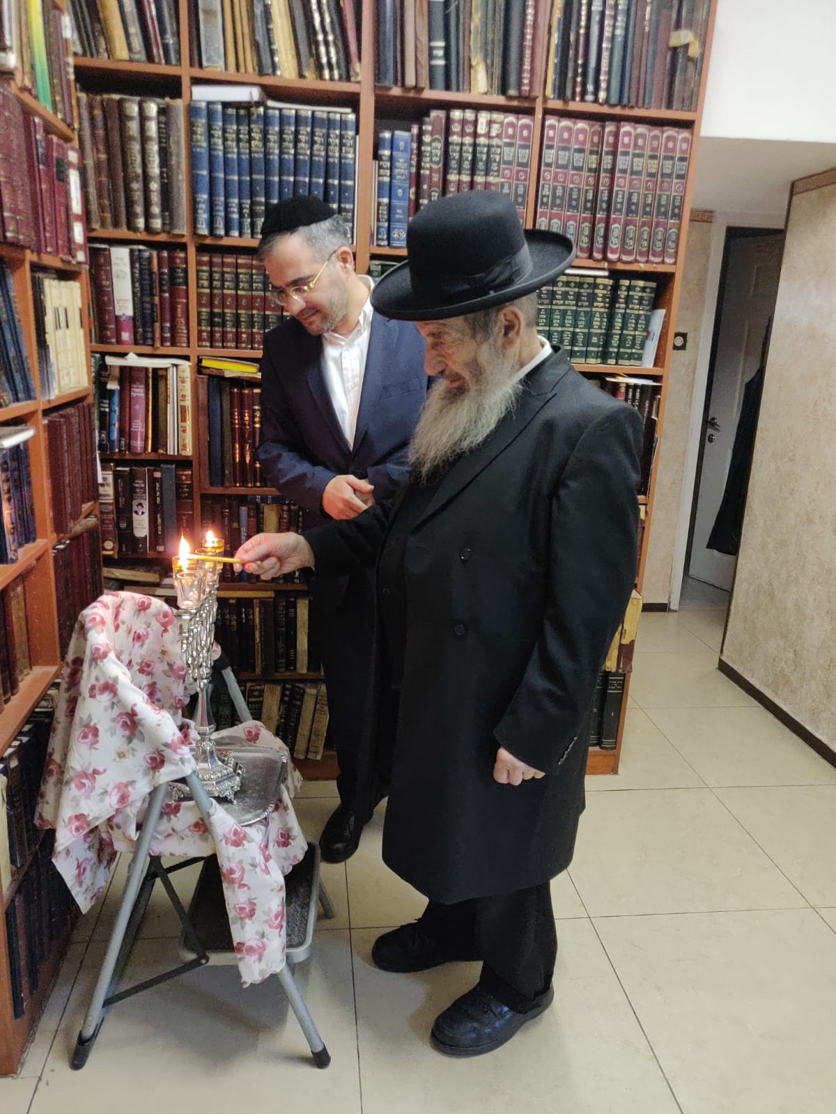 סגר"ע בני ברק ביקר בבית רבני משפחת בן שמעון