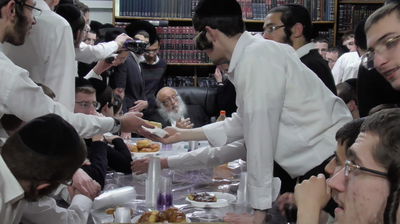 הגרב"ד במסיבת החנוכה