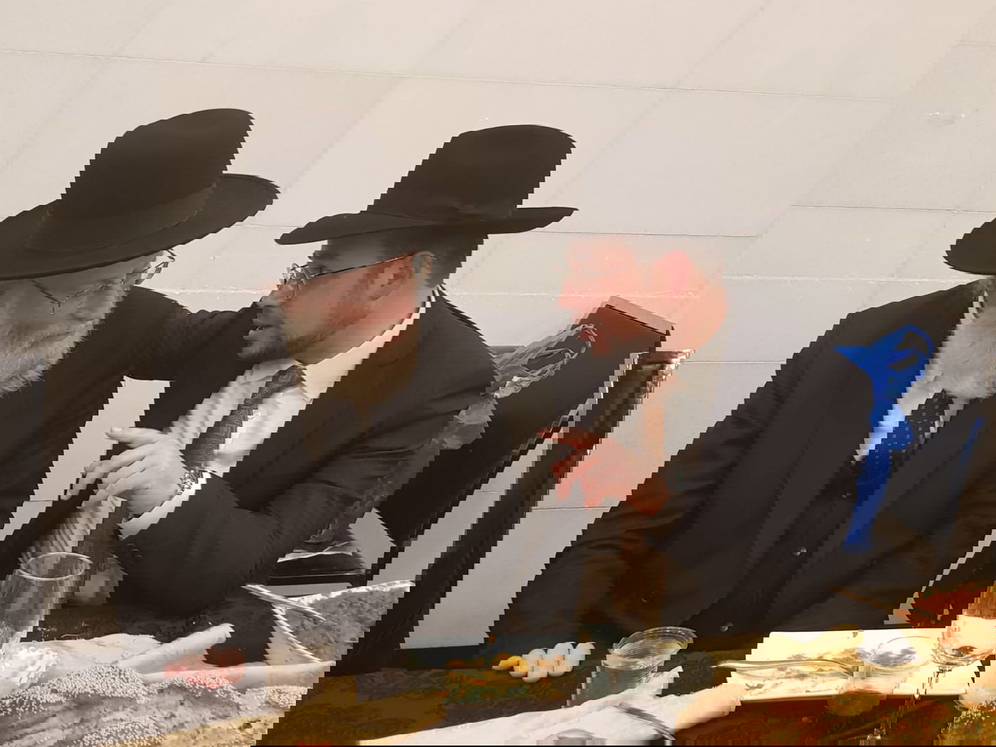 צמרת דגל התורה ובכירי כללית בבר מצוה לבן מנהל המגזר החרדי במחוז מרכז