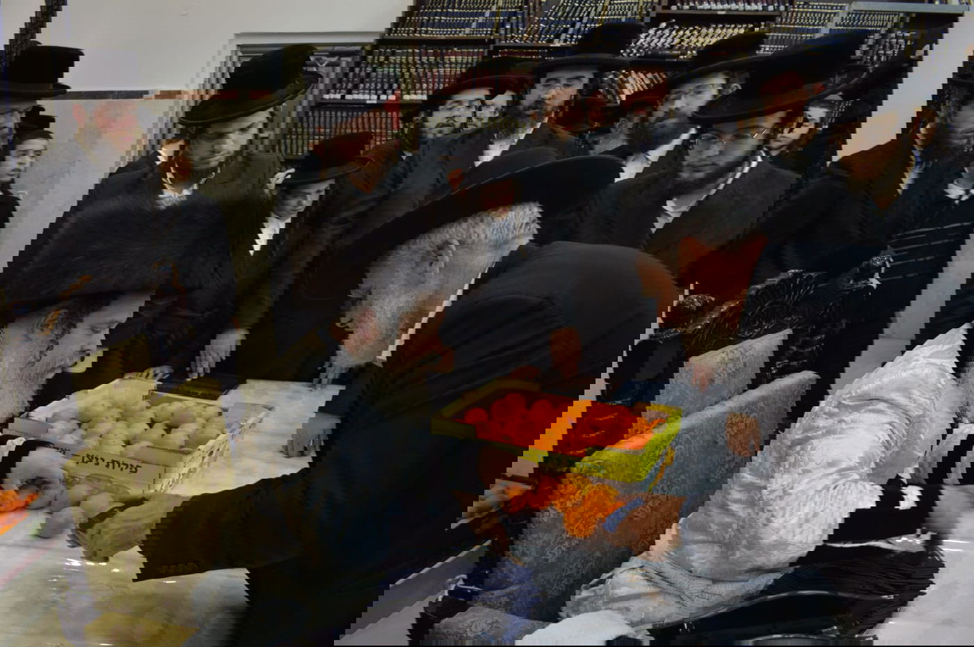 'טיש זאת חנוכה' בחצר הקודש נדבורנה - ביתר