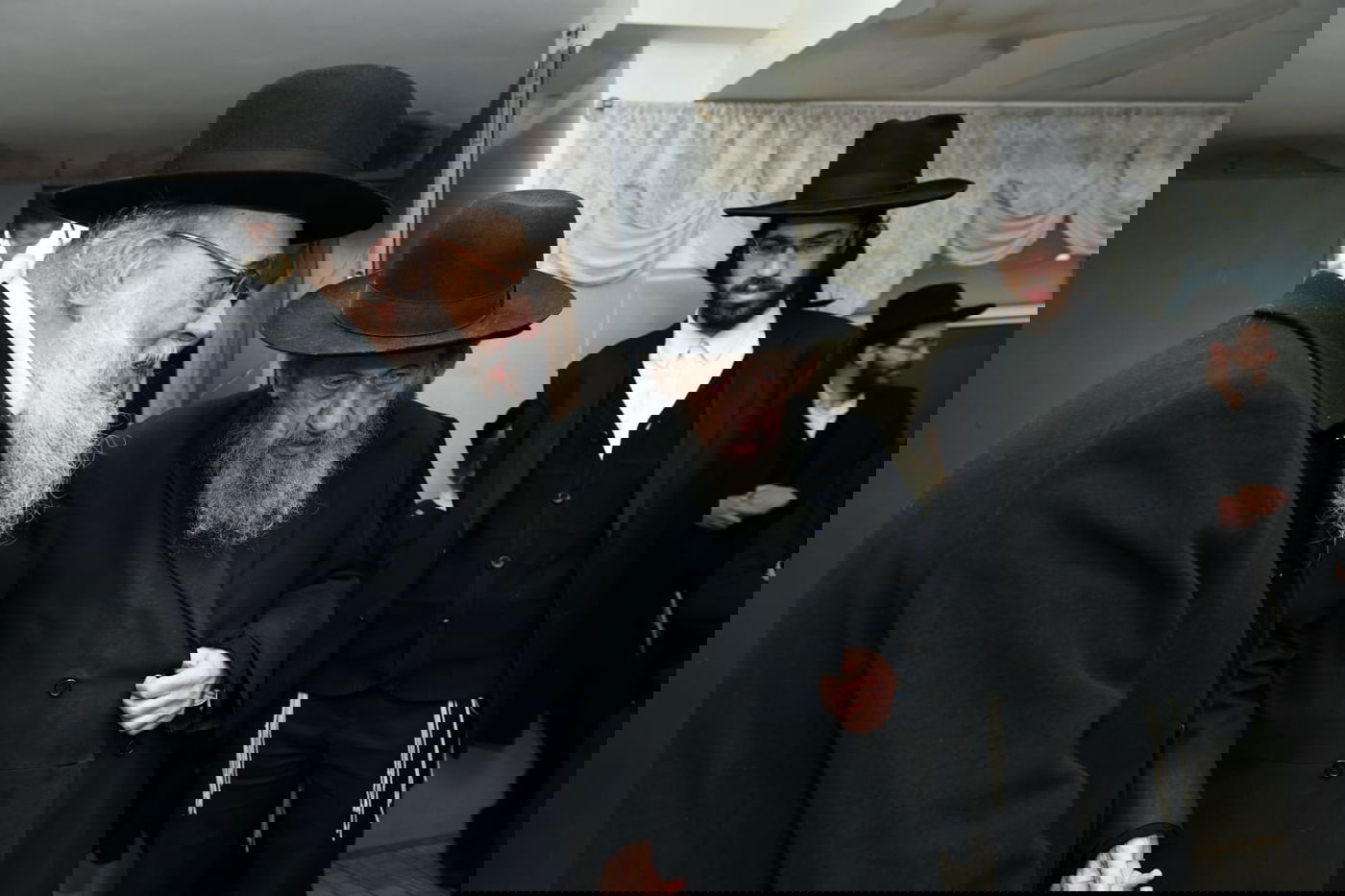 הגר"ד לנדו שימש כסנדק בברית לנין הרב גריינמן