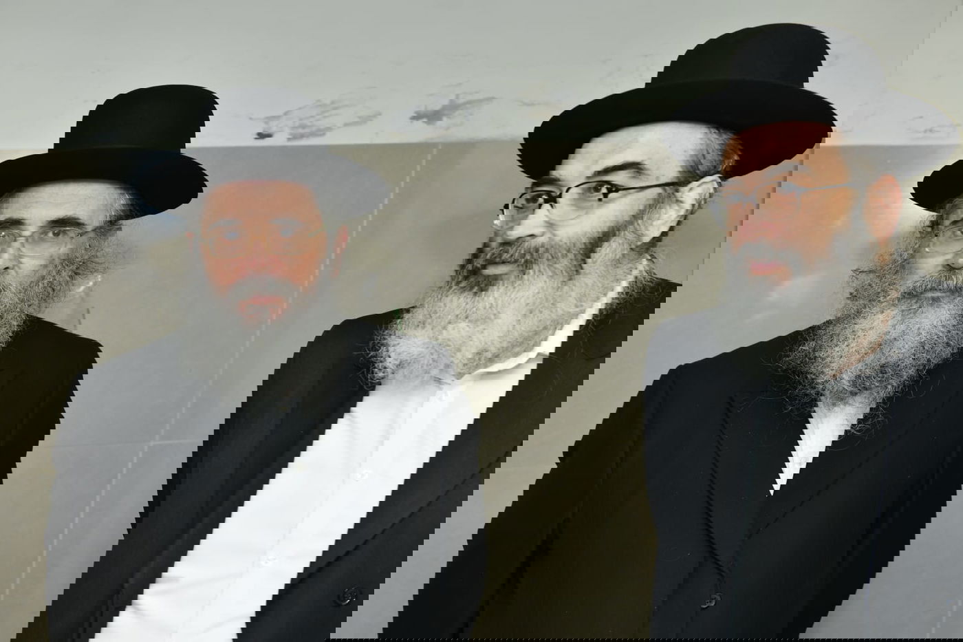 הגר"ד לנדו שימש כסנדק בברית לנין הרב גריינמן