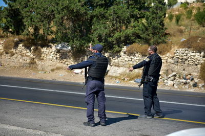 סמוך לחברון: נהג פלסטיני נתפס נוהג ללא רישיון