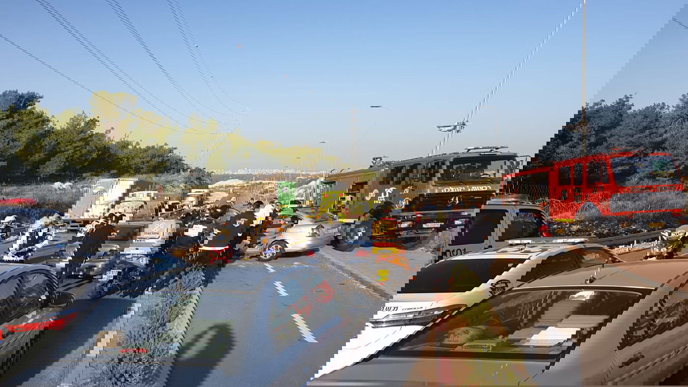 נהג חרדי נפצע באורח קשה סמוך לאלעד