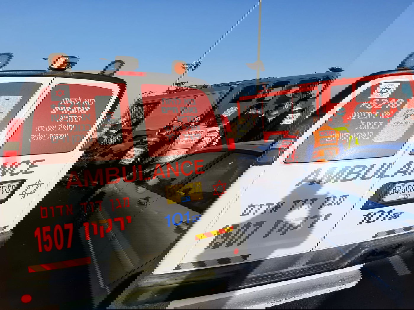 נהג חרדי נפצע באורח קשה סמוך לאלעד