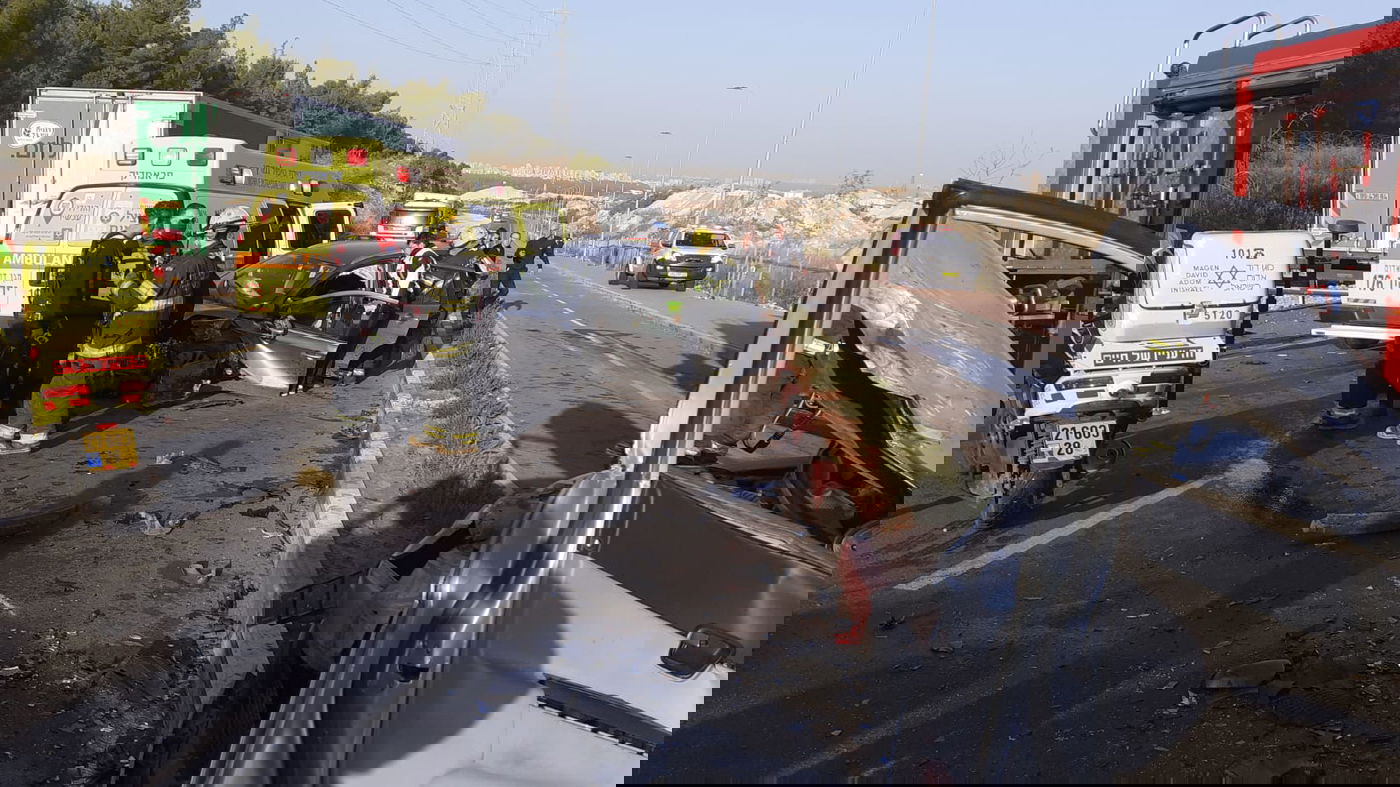 נהג חרדי נפצע באורח קשה סמוך לאלעד