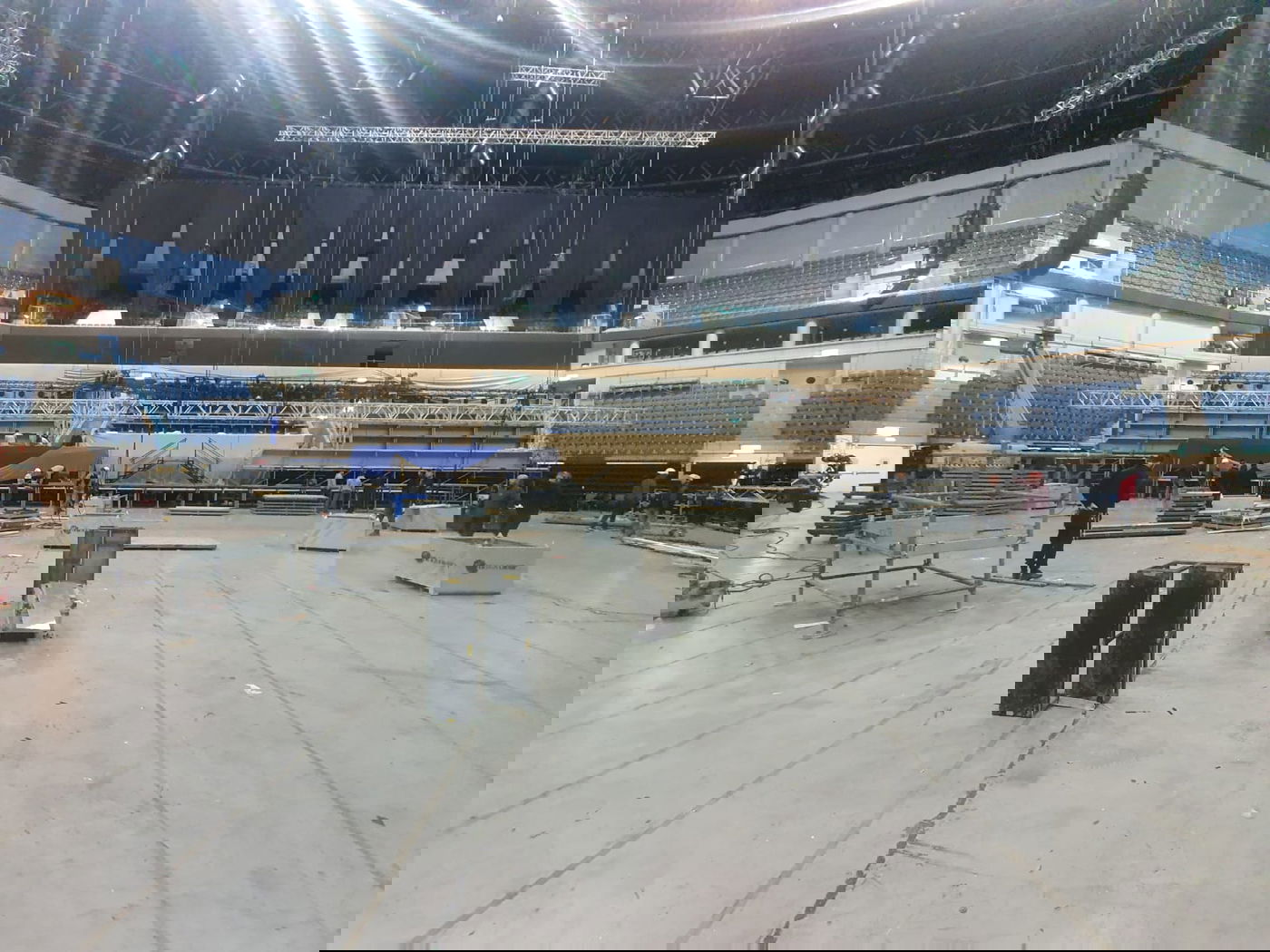 צפו: ההכנות האחרונות לסיום הש"ס המרכזי בירושלים