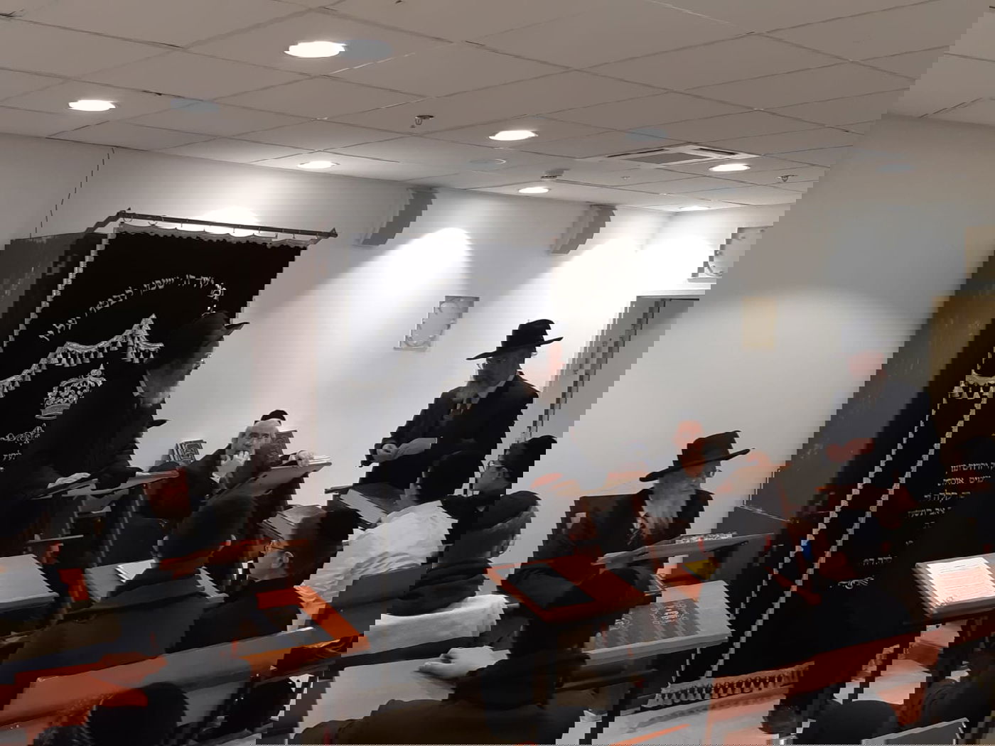 הגאון רבי דוד כהן הגיע לביקור ב'שפתי חיים'