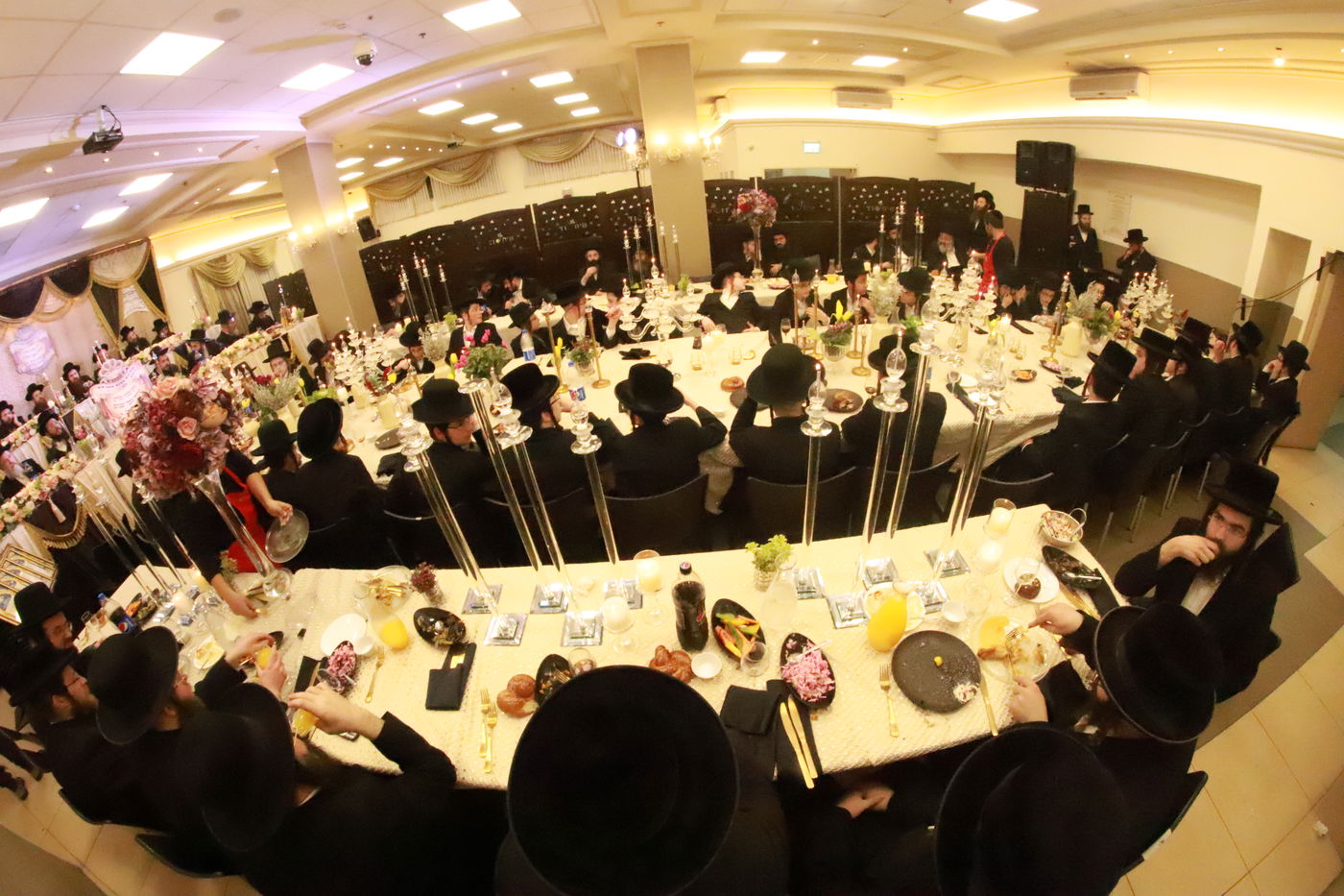 מעמד 'כבוד התורה' בישיבת 'מאירת עינים' - ברסלב