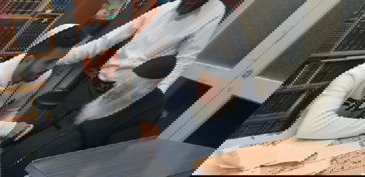 שחקן הכדורגל מאור קנדיל התברך מפי מרן הגר"ח