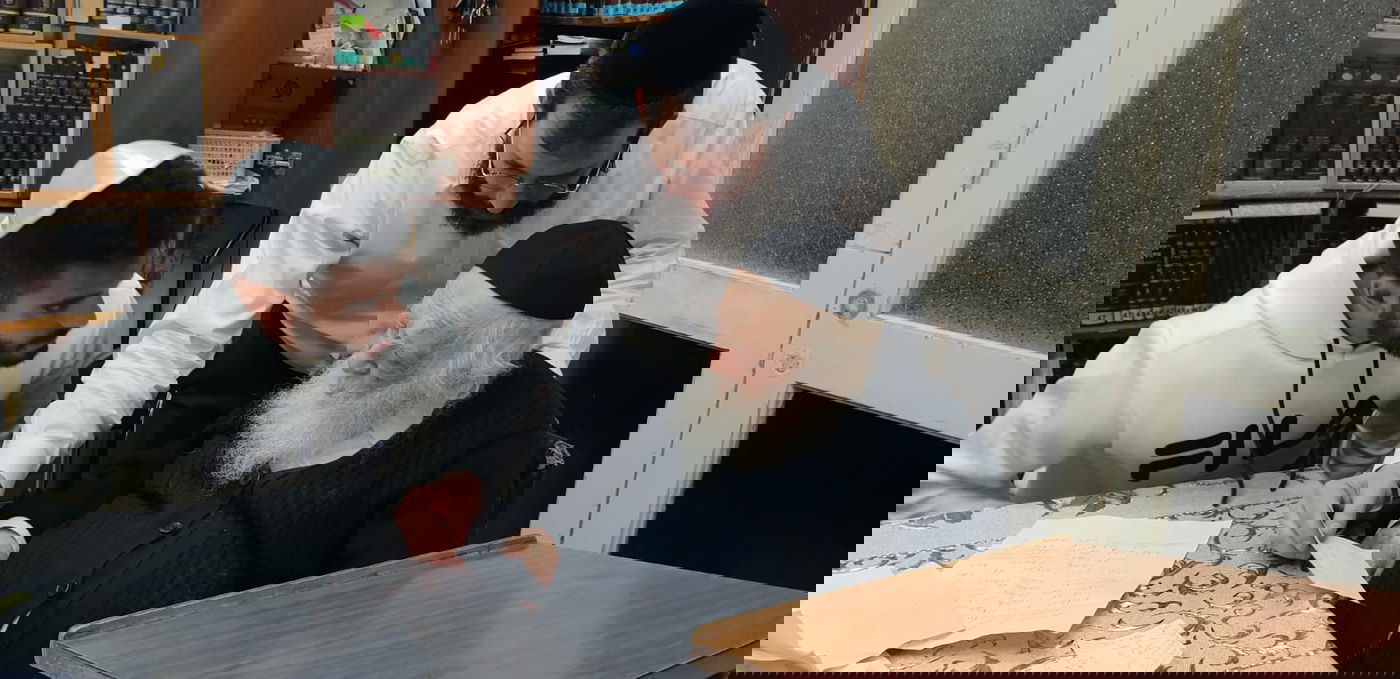 שחקן הכדורגל מאור קנדיל התברך מפי מרן הגר"ח