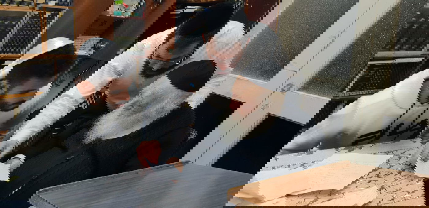 שחקן הכדורגל מאור קנדיל התברך מפי מרן הגר"ח