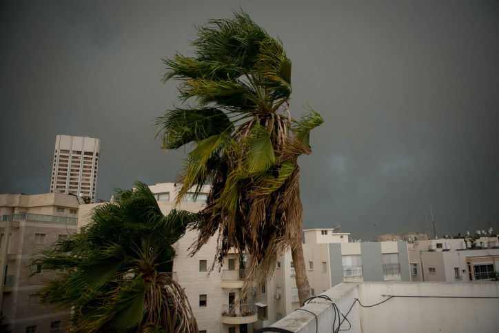 הגשמים יימשכו במלוא העוז הלילה וגם מחר