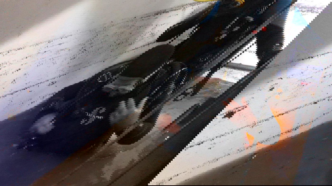 זירת אסון המעלית