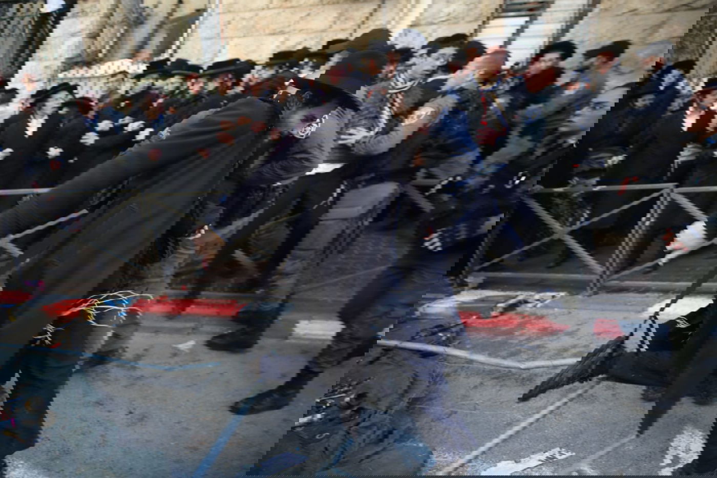 הפגנה סוערת בירושלים: עצורים במאבק על הרכבת הקלה