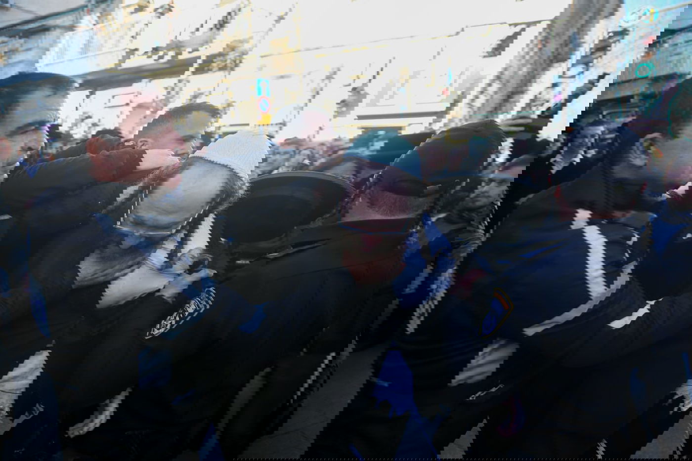 הפגנה סוערת בירושלים: עצורים במאבק על הרכבת הקלה