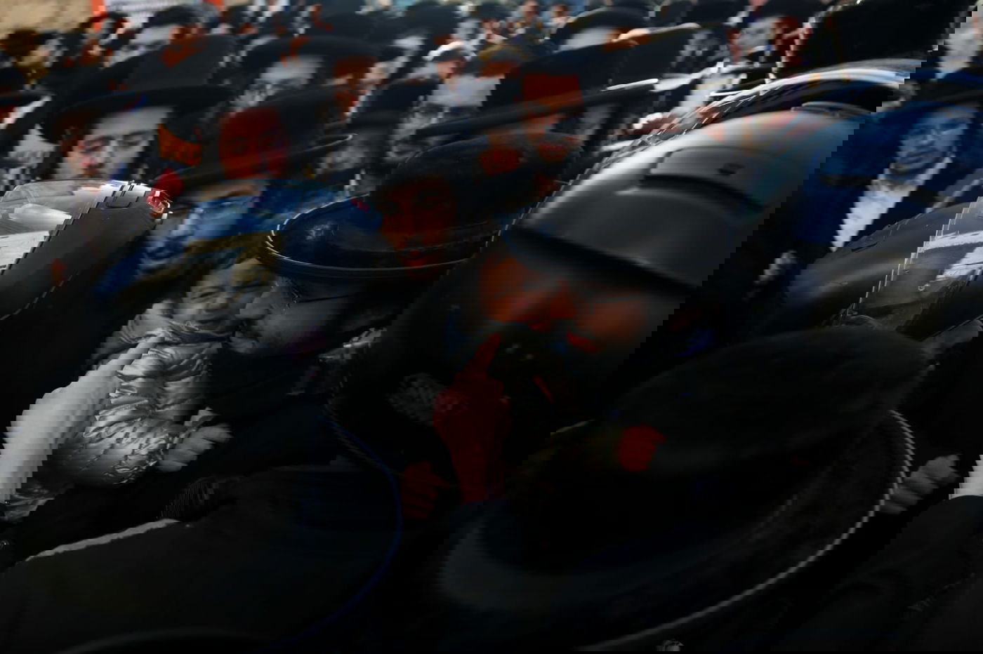 הפגנה סוערת בירושלים: עצורים במאבק על הרכבת הקלה