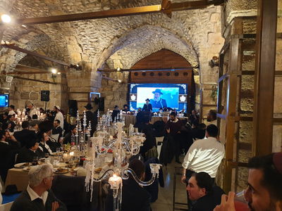 סיום הש"ס של הרב דוד זיכרמן בכותל המערבי 