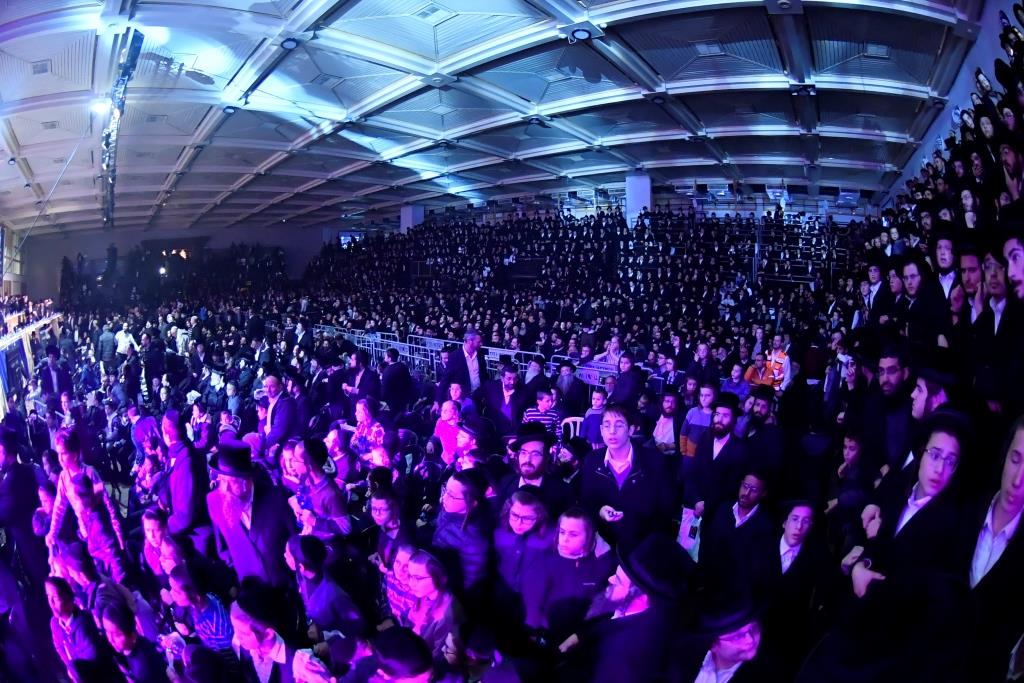 הראשל"צ הגר"י יוסף והאדמו"ר מצאנז ערכו סיום הש"ס