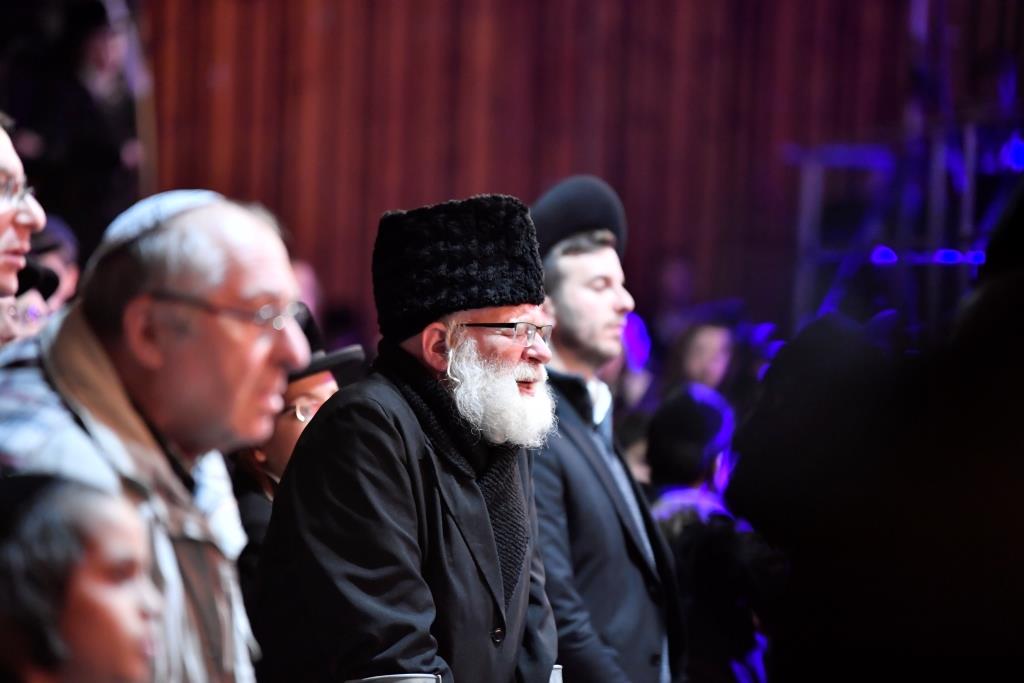 הראשל"צ הגר"י יוסף והאדמו"ר מצאנז ערכו סיום הש"ס