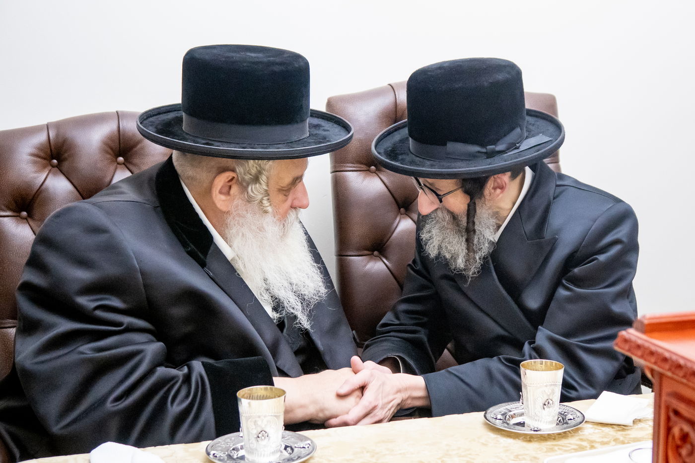 האדמו"ר מקוסוב ויז'ניץ ביקר את הרבי מסקולען