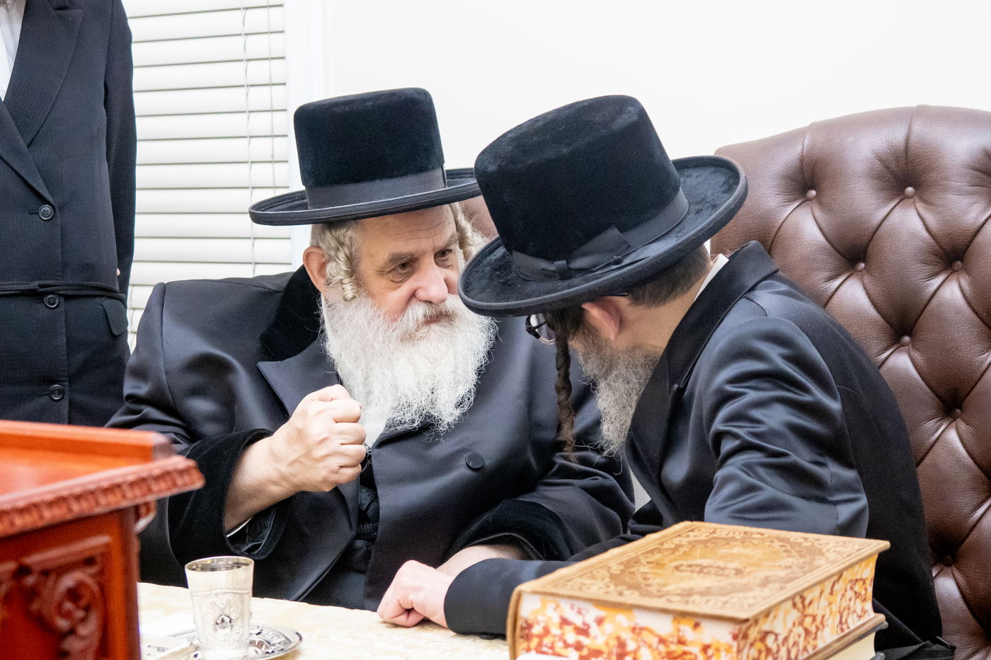 האדמו"ר מקוסוב ויז'ניץ ביקר את הרבי מסקולען