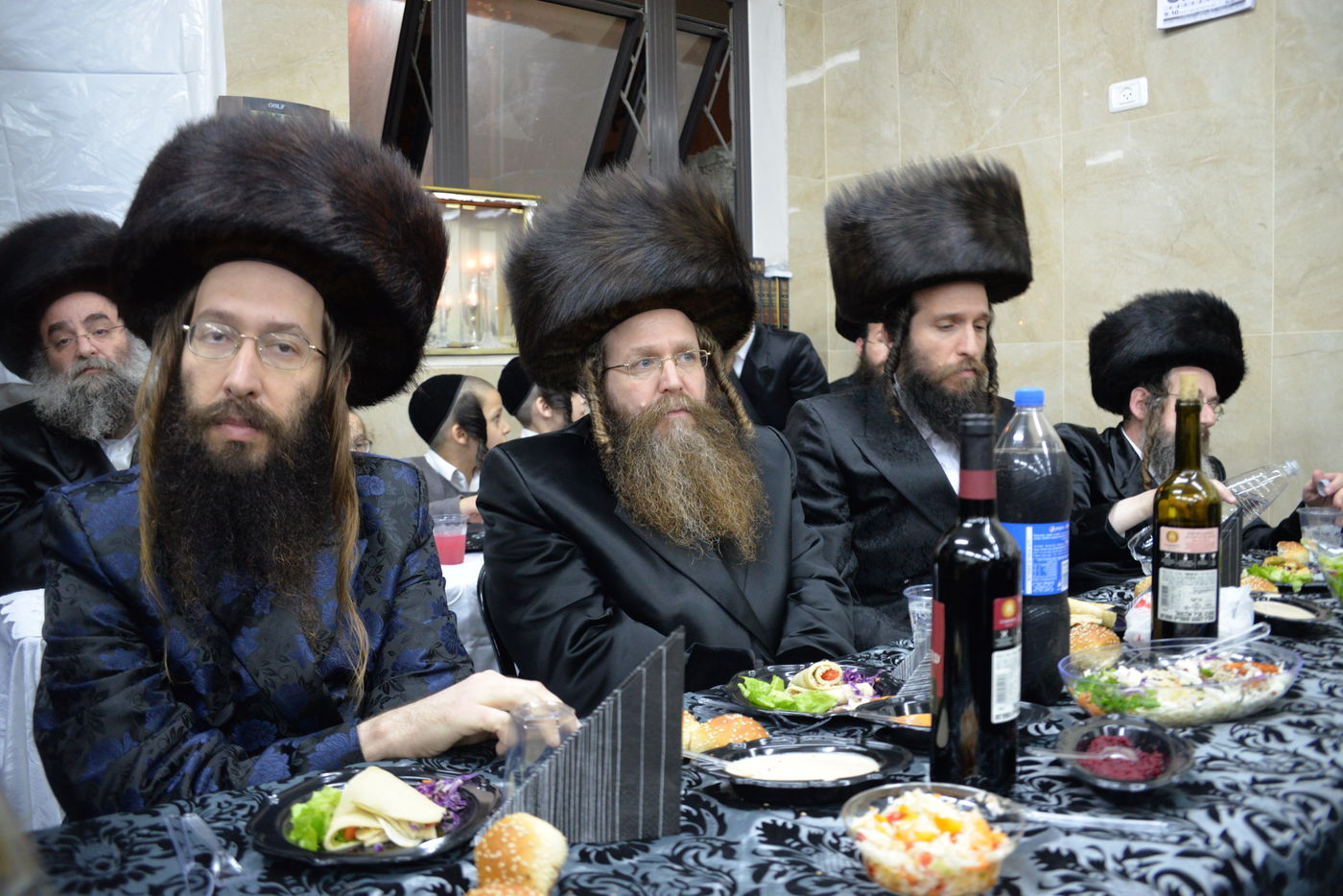 בבית המדרש 'היכל יצחק' - ספינקא סיימו ש"ס