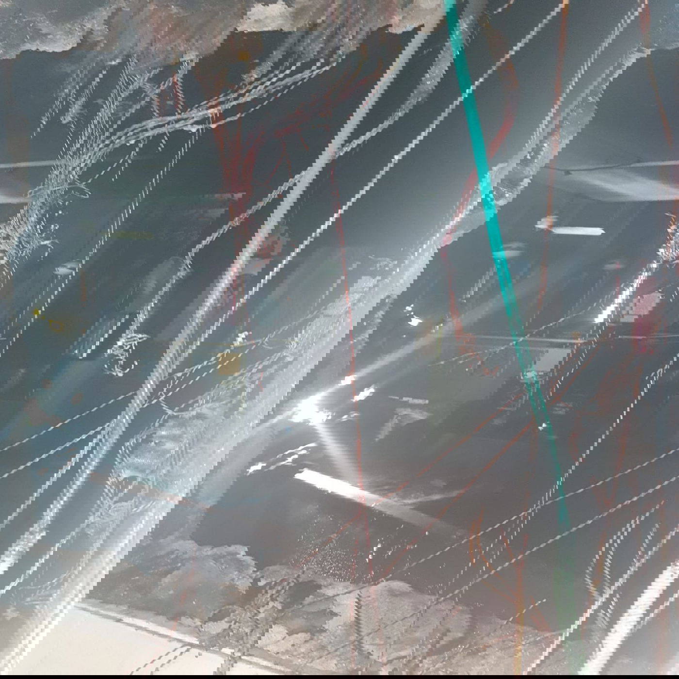 בית הכנסת של הגר"ע גשטטנר עלה בלהבות