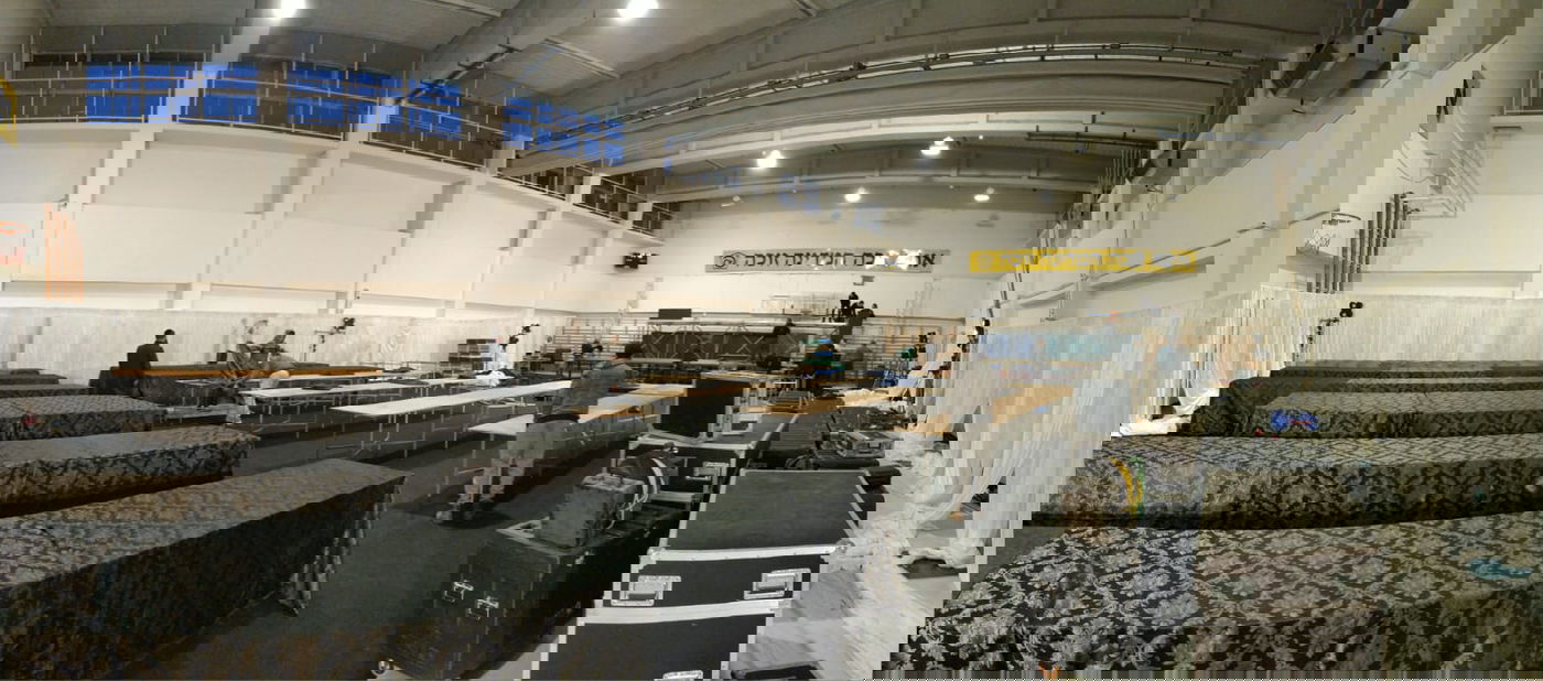 מההכנות לאירוע