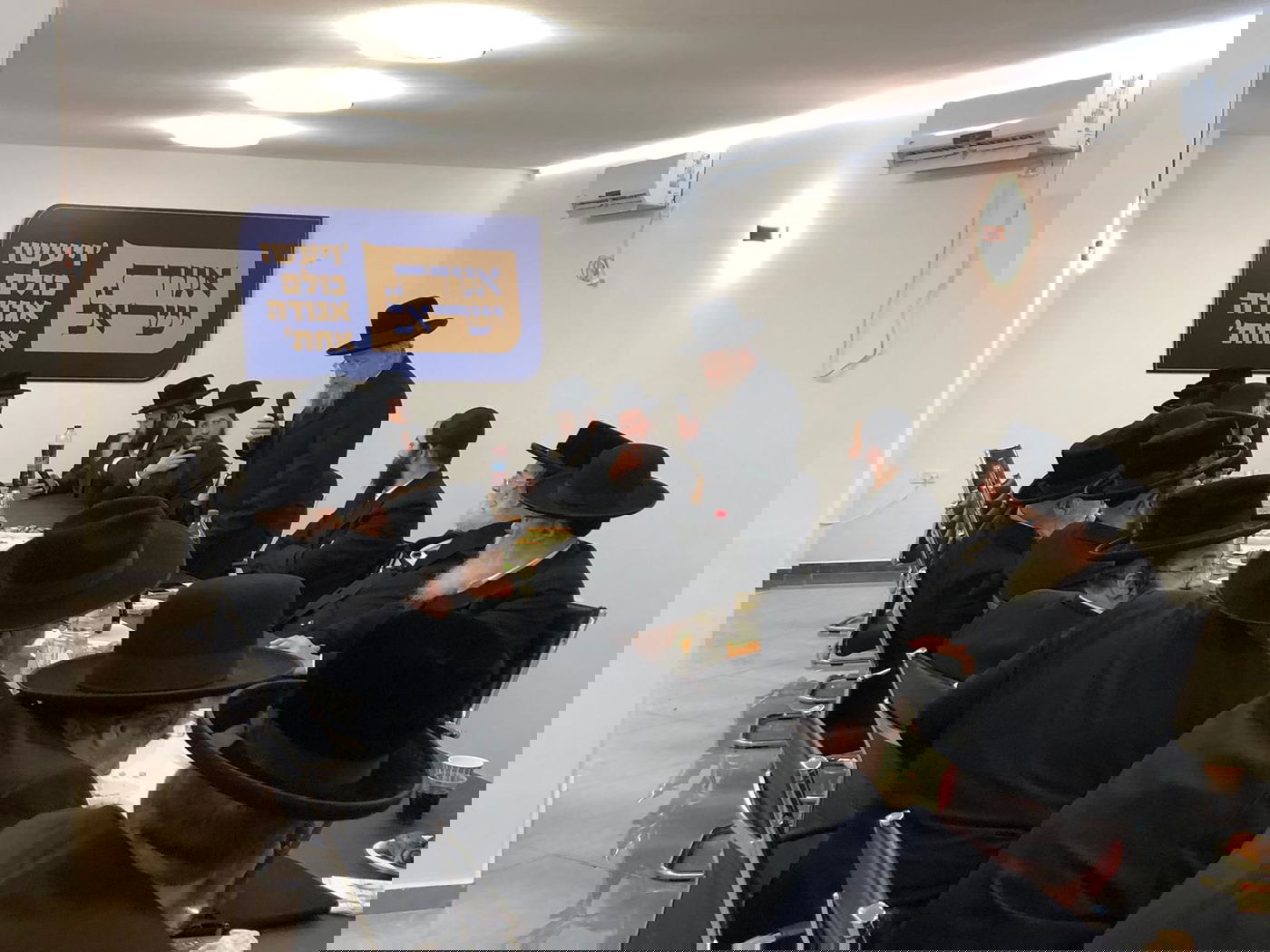 פרסום ראשון: אגודת ישראל אישרה את ההסכם עם דגל התורה