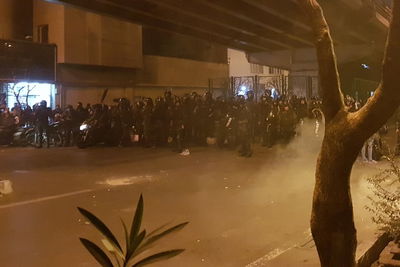 ההפגנה באיראן, אמש