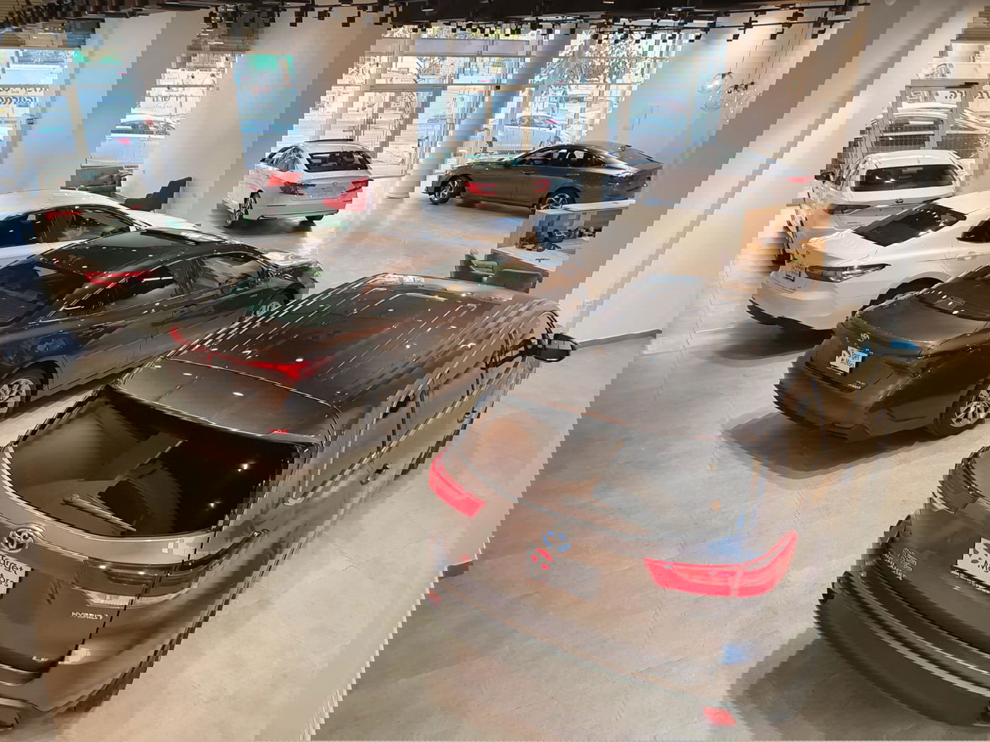 אולם התצוגה של רכבי המותג ב'טארגט מוטורס'