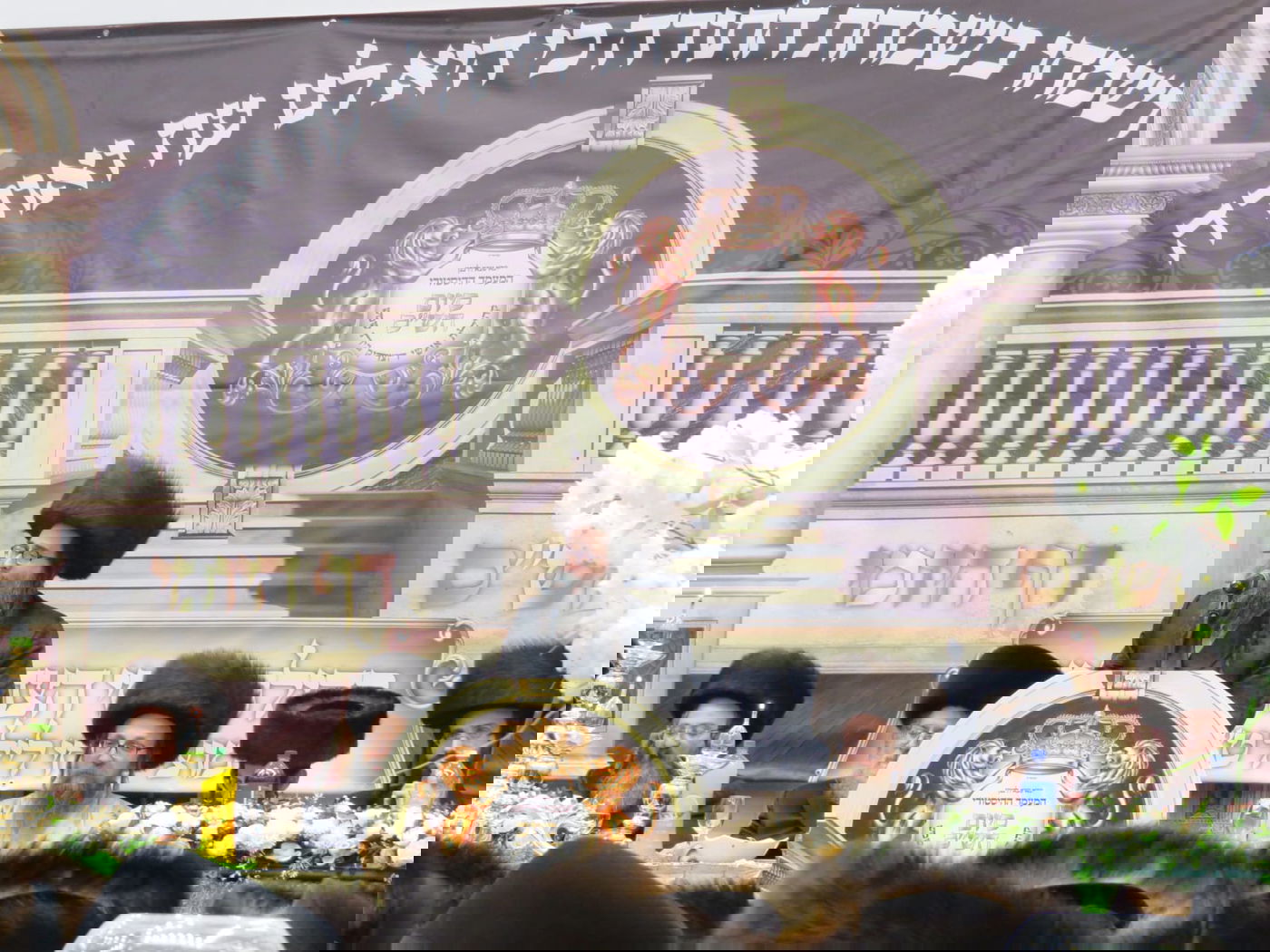 חסידי ברסלב בבית שמש ערכו מעמד סיום הש"ס