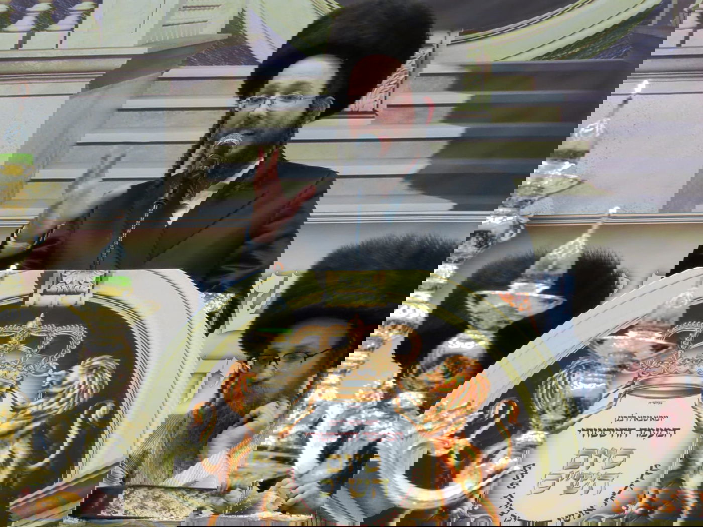 חסידי ברסלב בבית שמש ערכו מעמד סיום הש"ס