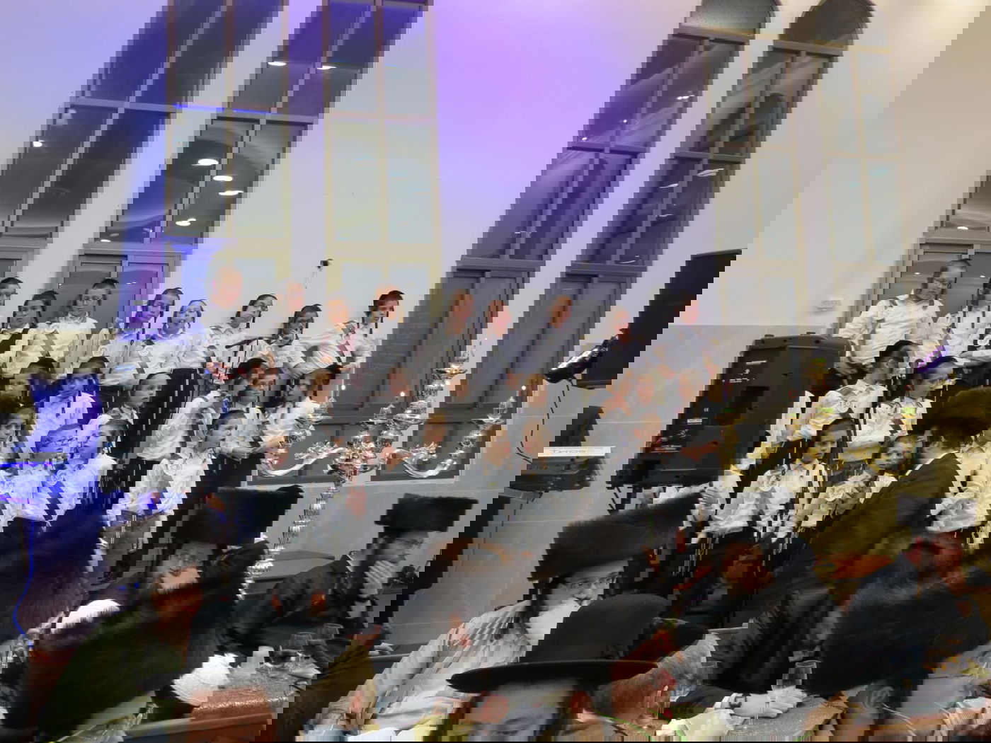 חסידי ברסלב בבית שמש ערכו מעמד סיום הש"ס