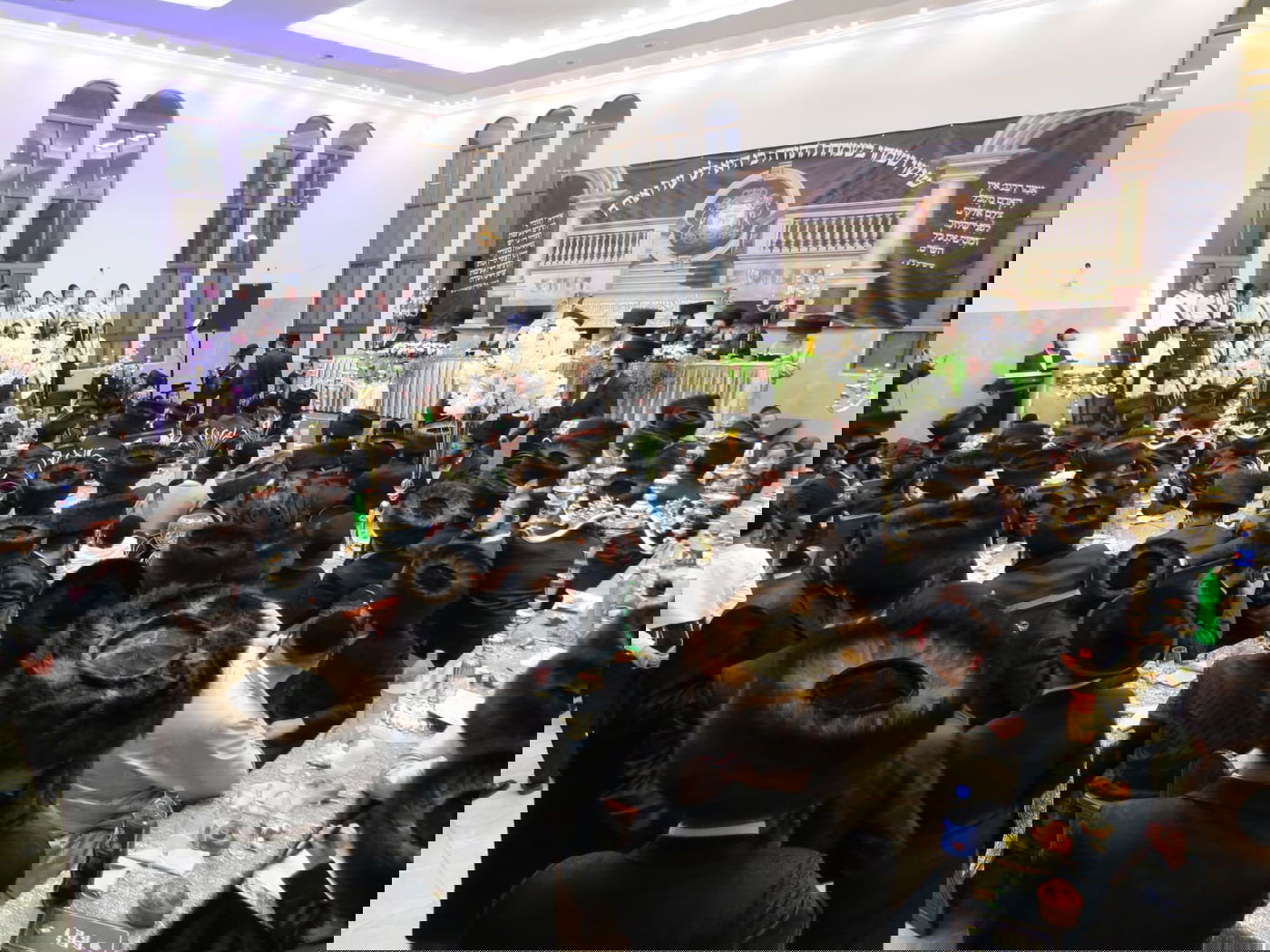 חסידי ברסלב בבית שמש ערכו מעמד סיום הש"ס