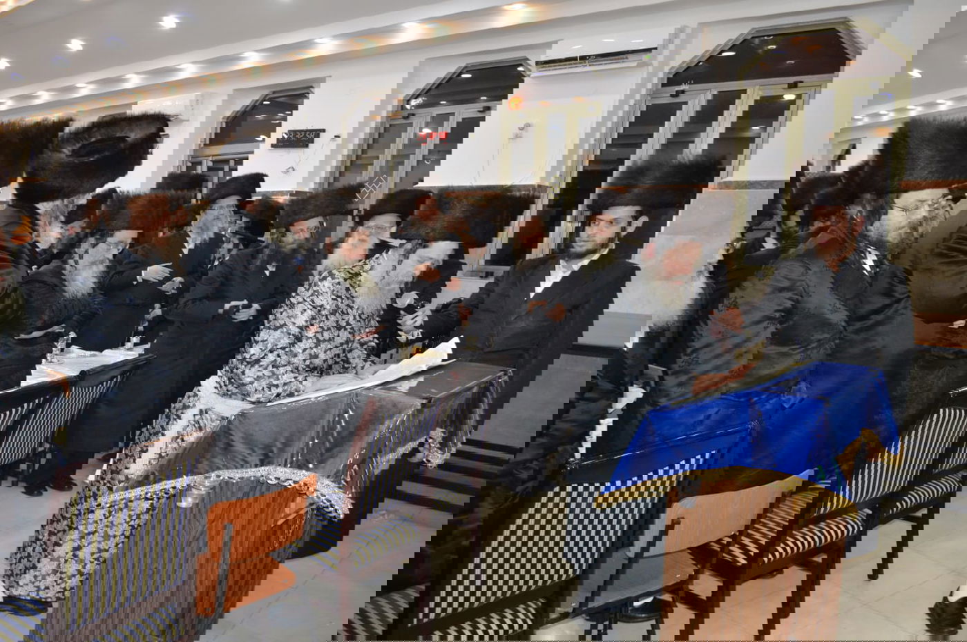 מעמד סיום הש"ס בשילוב 'יארצייט' בנדבורנה - ביתר