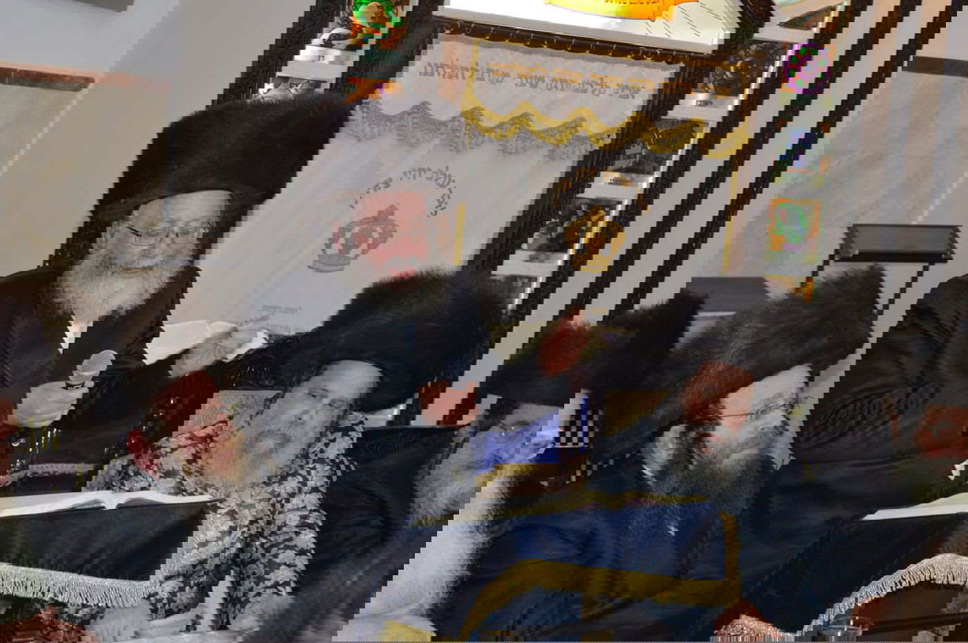 מעמד סיום הש"ס בשילוב 'יארצייט' בנדבורנה - ביתר