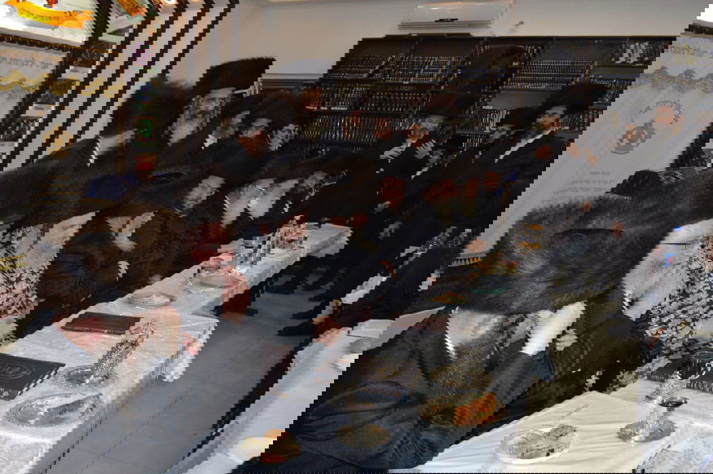 מעמד סיום הש"ס בשילוב 'יארצייט' בנדבורנה - ביתר