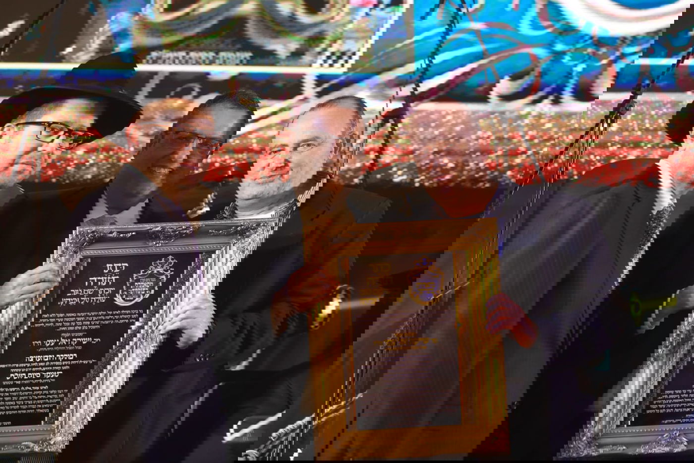 כך חגגו ב'שערי חסד' את סיום הש"ס ההיסטורי