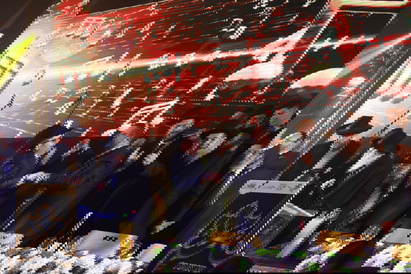 כך חגגו ב'שערי חסד' את סיום הש"ס ההיסטורי