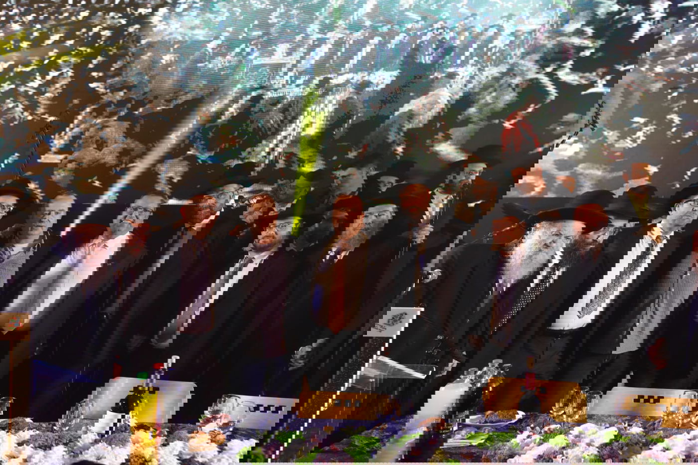 כך חגגו ב'שערי חסד' את סיום הש"ס ההיסטורי