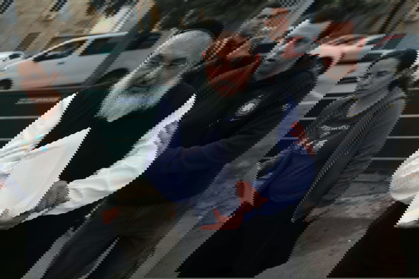 אהרן רמתי לאחר מעצרו, השבוע