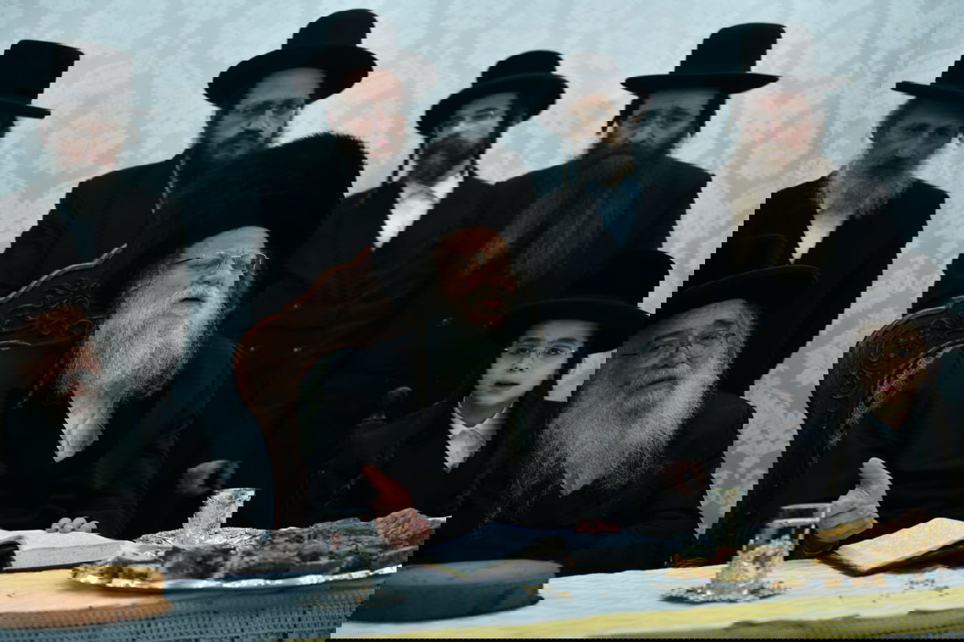 במודז'יץ חגגו בר מצווה לנכדו של האדמו"ר