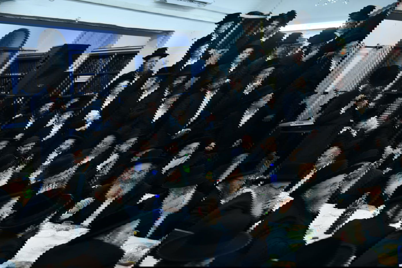 במודז'יץ חגגו בר מצווה לנכדו של האדמו"ר