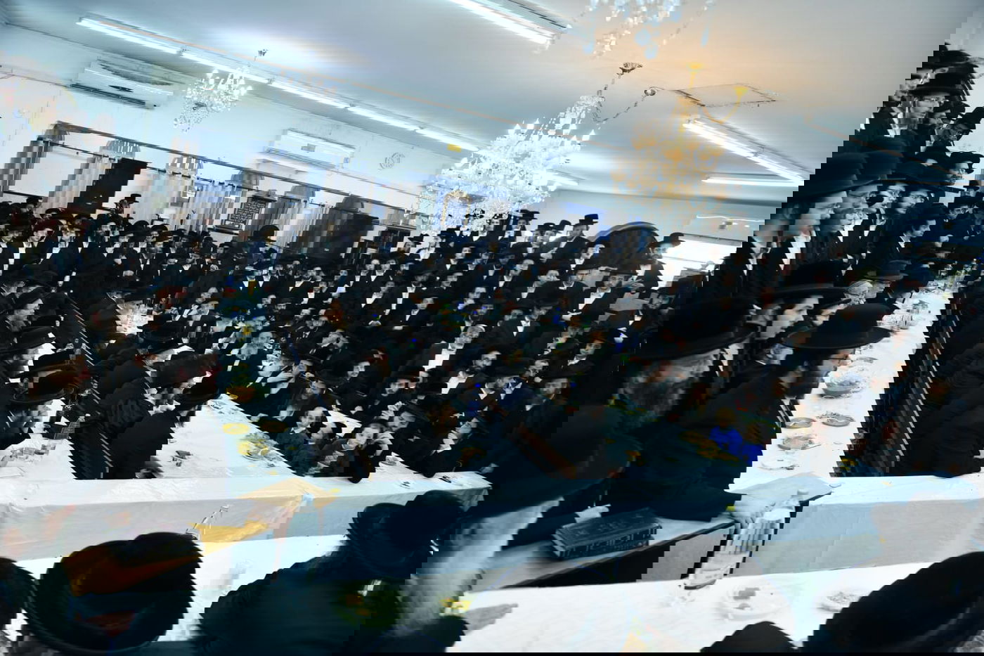 במודז'יץ חגגו בר מצווה לנכדו של האדמו"ר