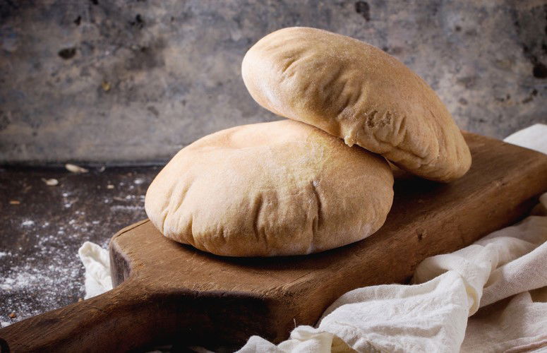 פיתות ביתיות מקמח מלא