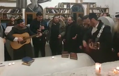 לראשונה: סיום הש"ס בציון סנגורן של ישראל