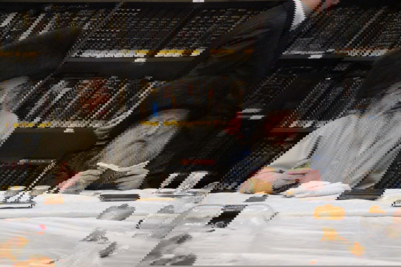 האדמו"רים מנדבורנה-צפת ולעלוב בצוותא בבני ברק