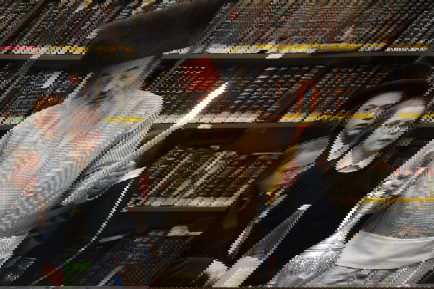 האדמו"רים מנדבורנה-צפת ולעלוב בצוותא בבני ברק